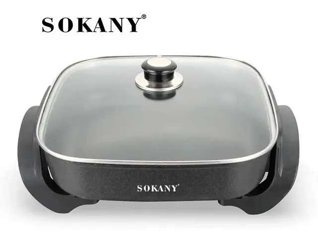 Olla Eléctrica Sokany Frying 🍲🏕️ - Imagen 4