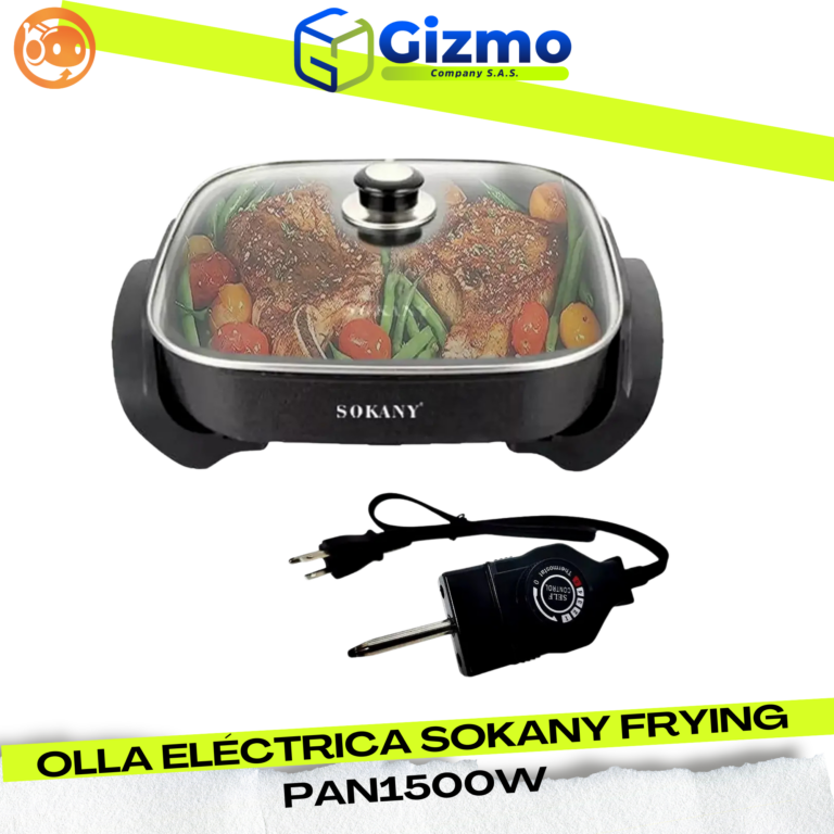 Olla Eléctrica Sokany Frying 🍲🏕️