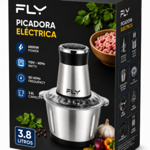 Picadora Eléctrica FLY 3.8L Acero Inoxid