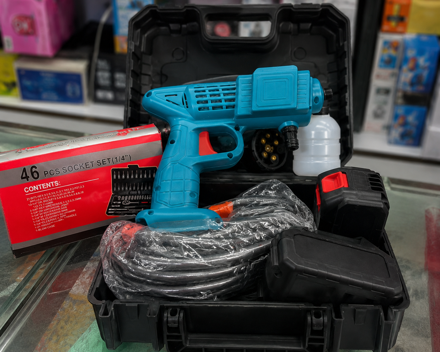 COMBO DE HIDROLAVADORA+ RACHES 40 P - Imagen 1