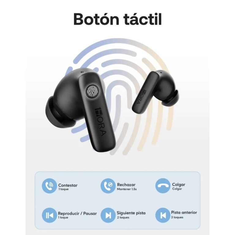 Audifonos Inalambricos 1hora Aut213 Negr