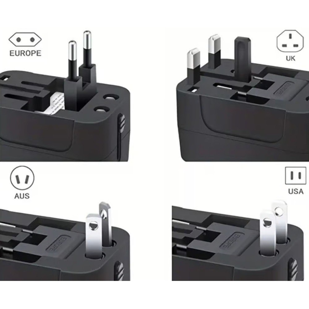 Adaptador Viajero Convertidor Universal - Imagen 2