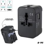 Adaptador Viajero Convertidor Universal