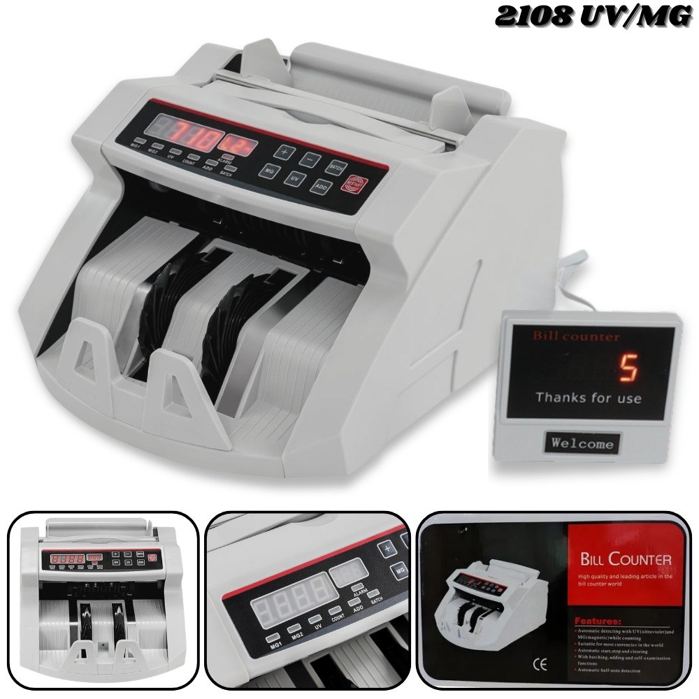 Maquina Contadora de Billetes UV/MG - Imagen 1