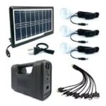sistema de iluminación solar portátil