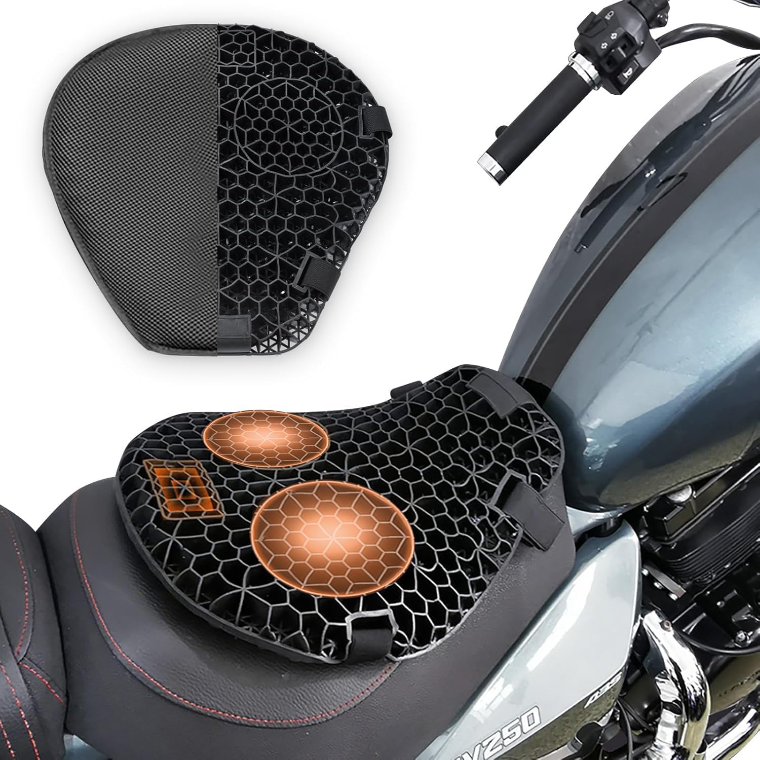Cojín de Moto + Funda - Imagen 5