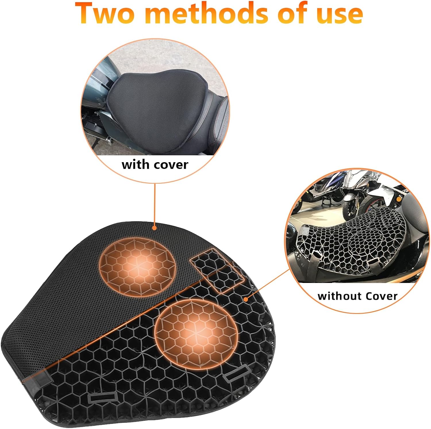 Cojín de Moto + Funda - Imagen 2