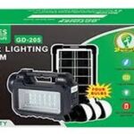 iluminación solar GDTIMES GD