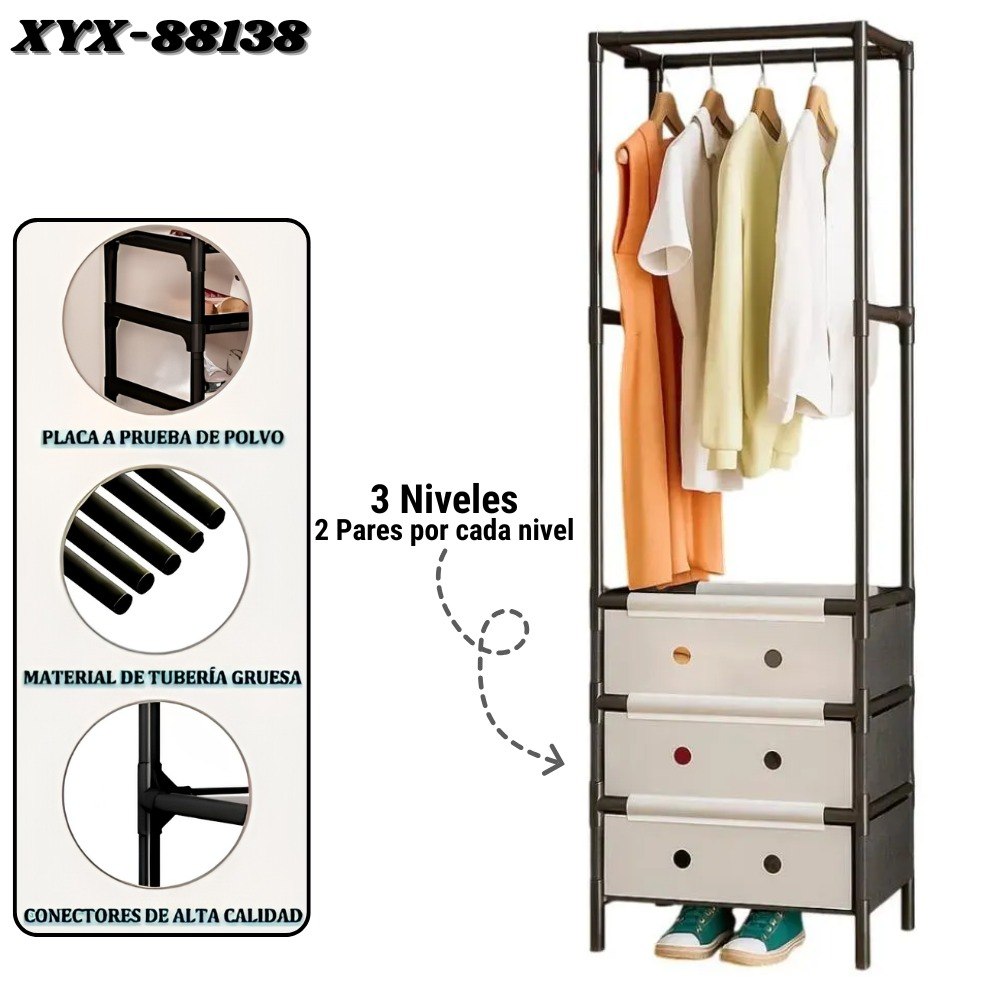 Closet Armario Multifuncional XYX-88138 - Imagen 4