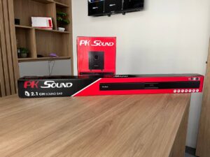Barra de Sonido 2.1 Canales con Subwoofe