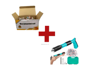 COMBO Pistola REMACHADORA+ 100 clavos - Imagen 3