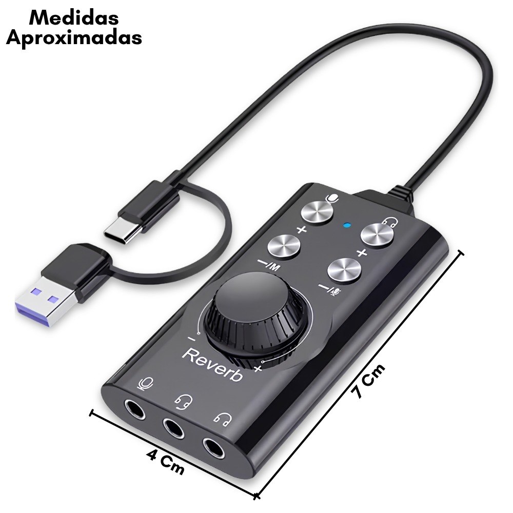 Adaptador Mezclador De Canto En Vivo 7.1 - Imagen 4