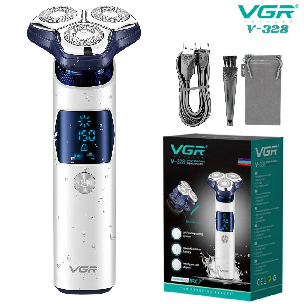 Maquina Rasuradora De Afeitar Vgr V-328 - Imagen 3
