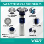 Maquina Rasuradora De Afeitar Vgr V-328