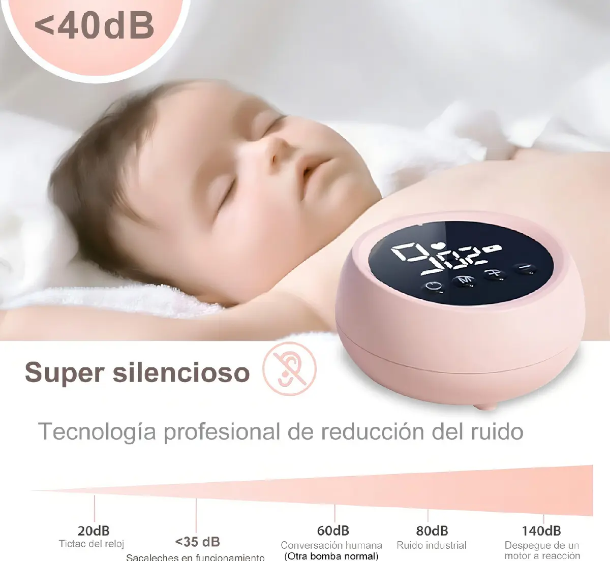 Extractor de Leche Doble Digital - Imagen 4