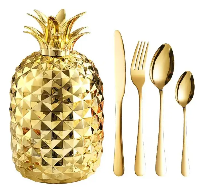 Cubiertos Piña - Imagen 1