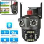 Camara De Seguridad Ip V380 3 Lentes