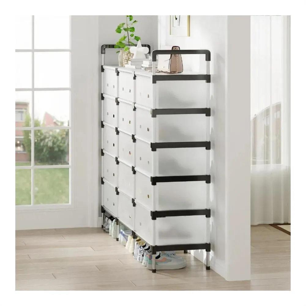 ORGANIZADOR ZAPATEROS 3 NIVELES METALICO - Imagen 2