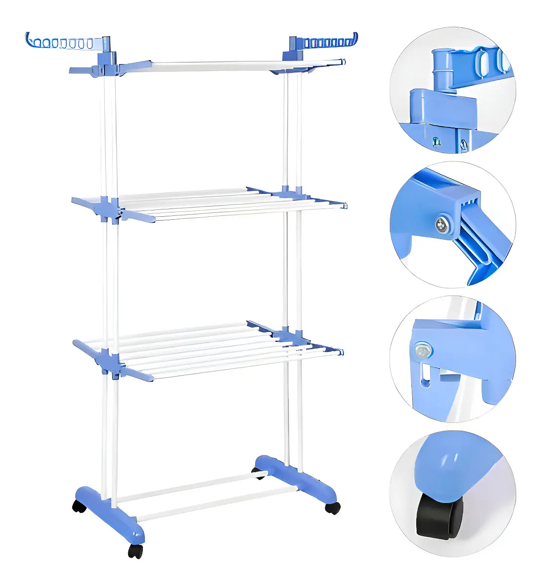TENDEDERO ROPA PLEGABLE - Imagen 1