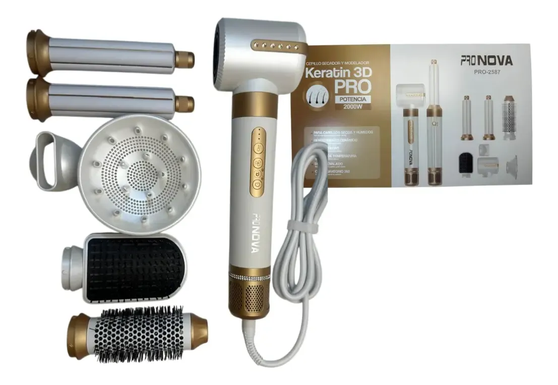 Combo Secador 7 En 1 Pronova Pro-keratin - Imagen 3