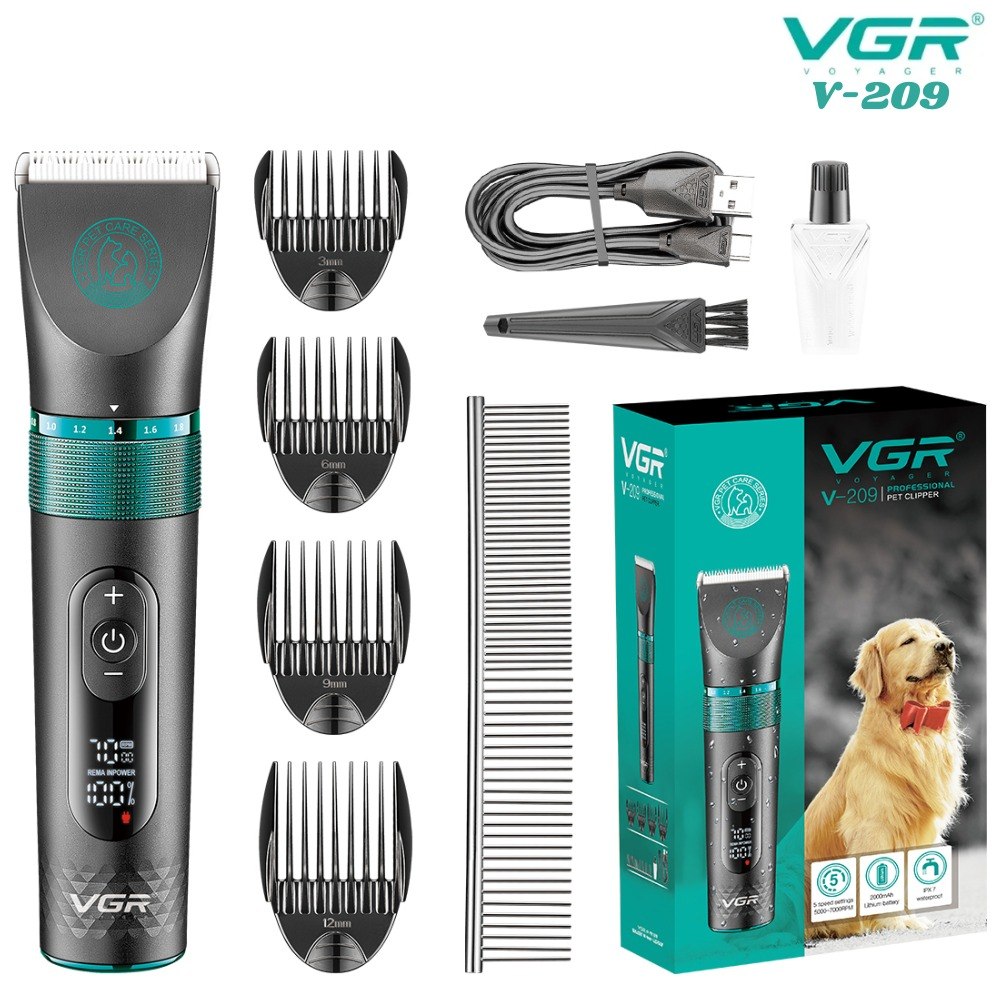 Maquina Peluquera Canina Vgr V-209 - Imagen 5