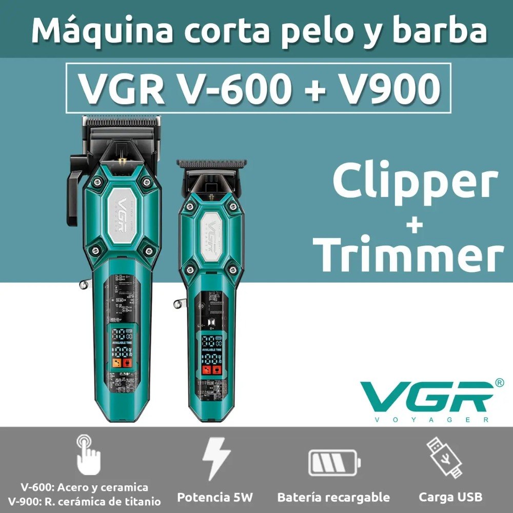 Combo 2 En 1 MaquinaVgr V-600 V-900 - Imagen 4