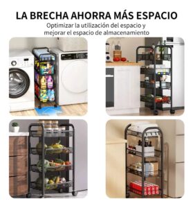 CARRITO ORGANIZADOR 4 NIVELES