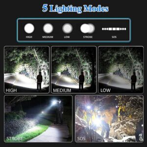 Linterna Tactica Led Recargable Usb A27