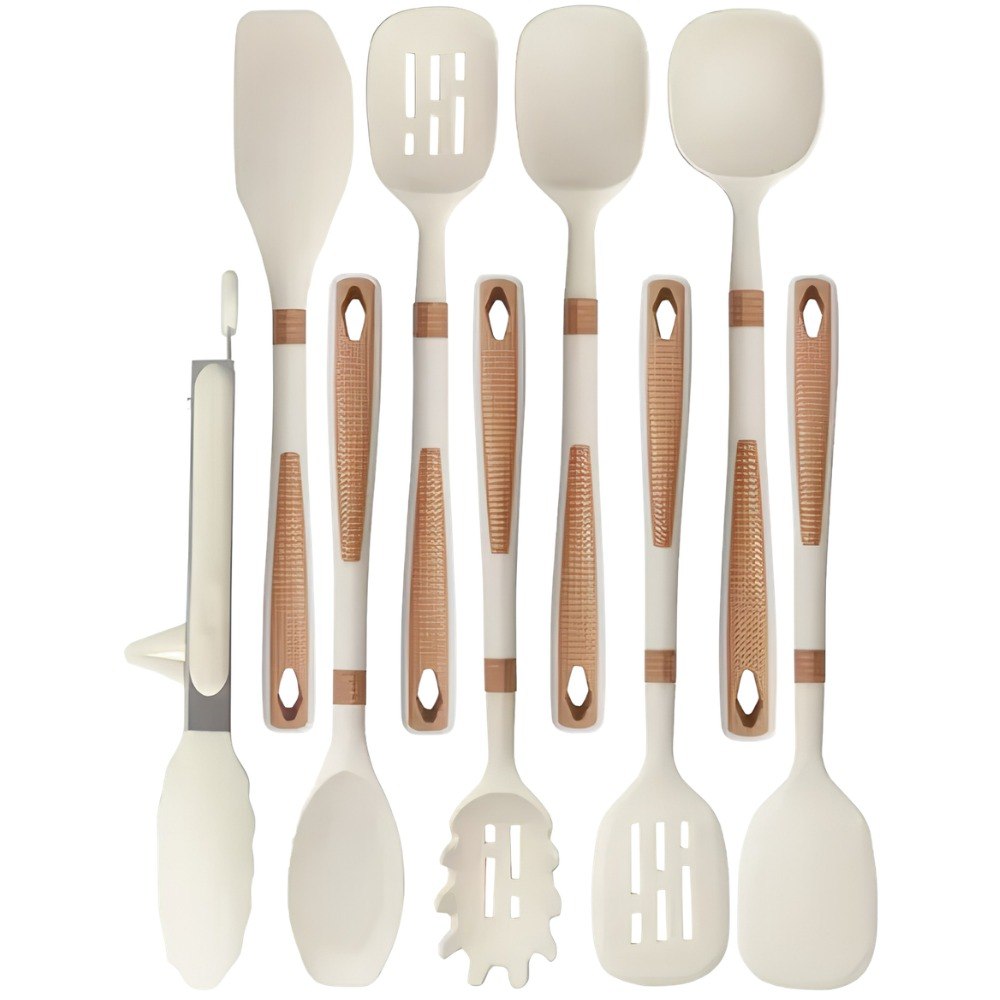 Set De Utensilios Para Cocina X16 Beige - Imagen 1