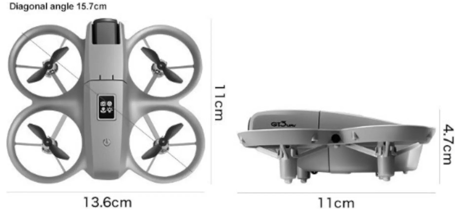 DRON MINI REDONDO - Imagen 1