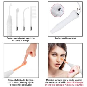 Masajeador Facial De Alta Frecuencia