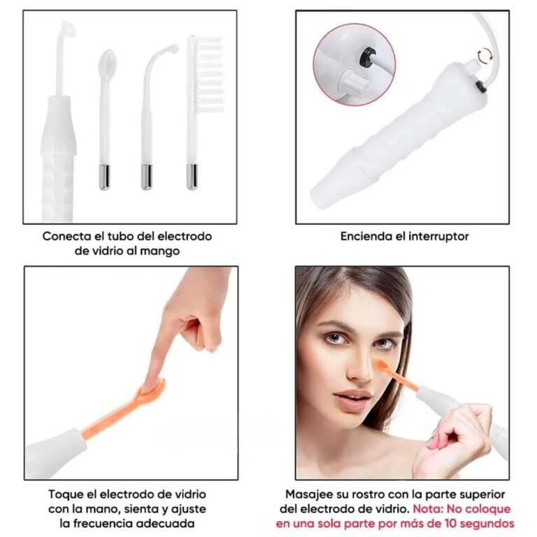Masajeador Facial De Alta Frecuencia