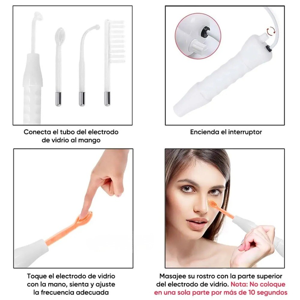 Masajeador Facial De Alta Frecuencia - Imagen 1