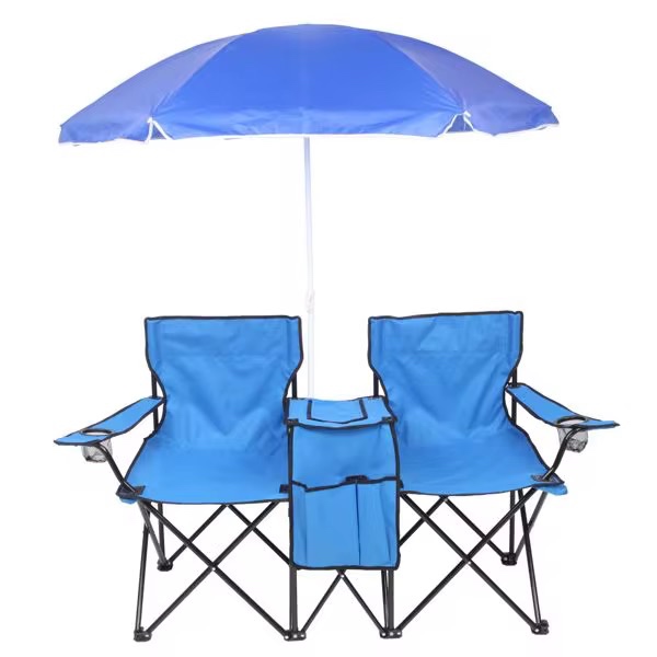 Silla Plegable De Camping De Doble - Imagen 3