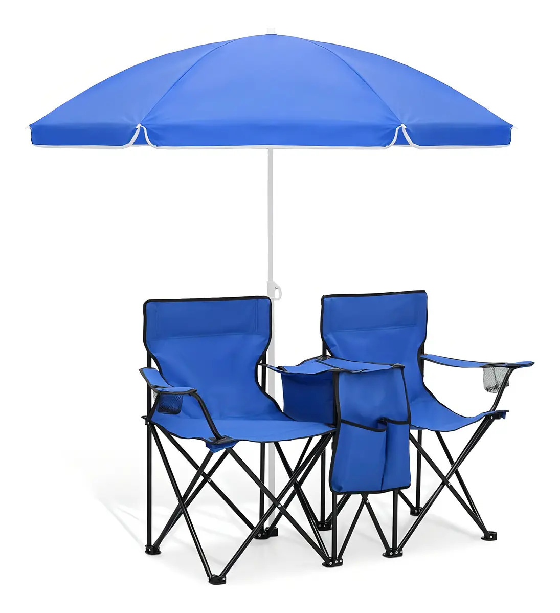 Silla Plegable De Camping De Doble - Imagen 2