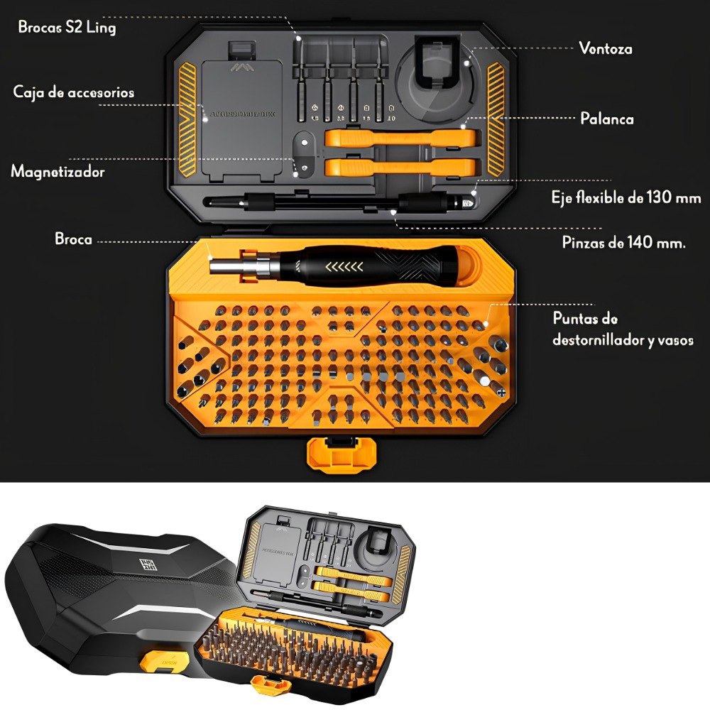 Kit Destornilladores Precision 145 8183 - Imagen 2
