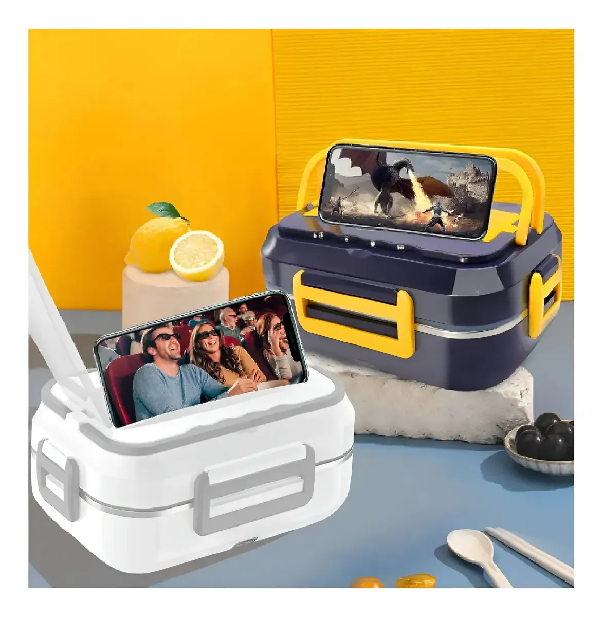 Porta Comida Eléctrico 🥗✨ - Imagen 5
