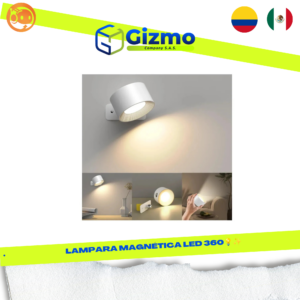 Lampara Magnética Led 360💡✨