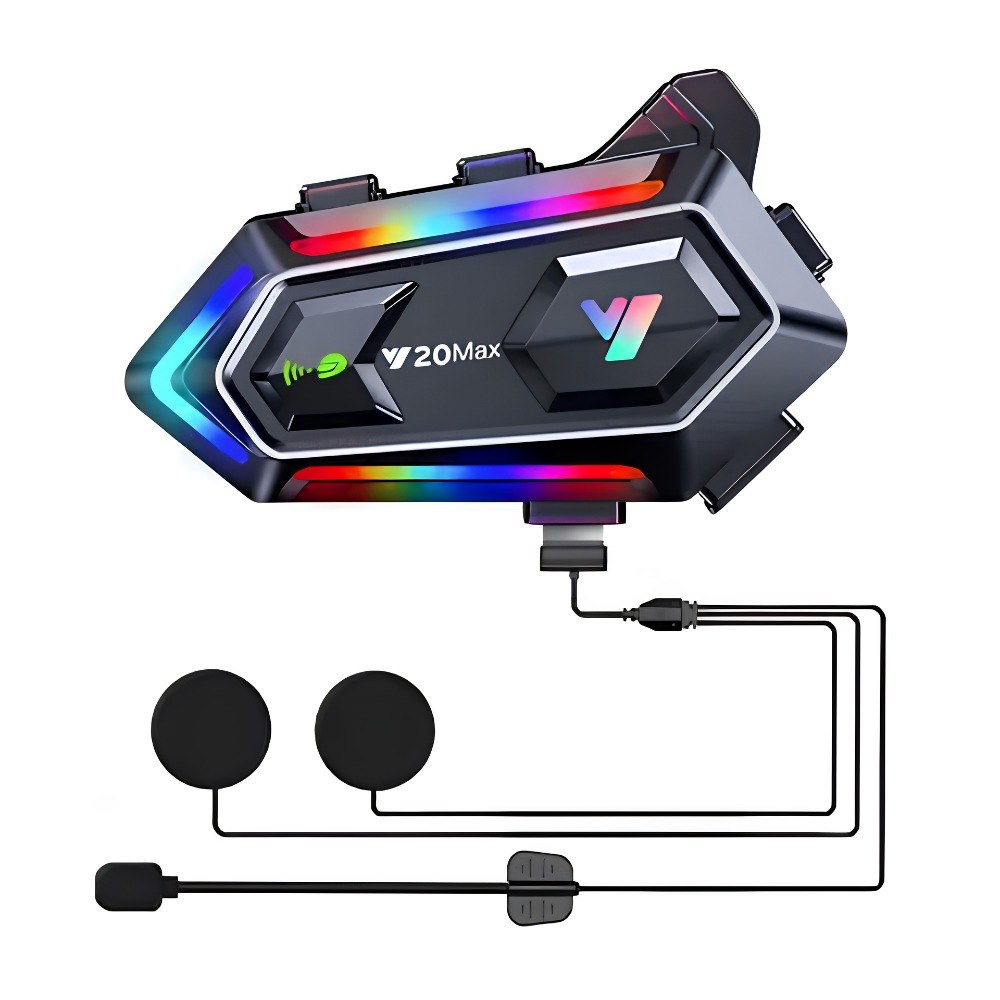 Intercomunicador Para Casco Moto Y20 - Imagen 2