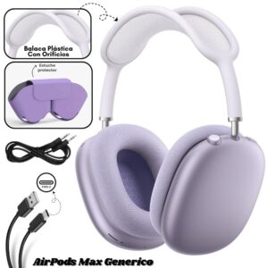 Audifono AirPods Max Generico Morado