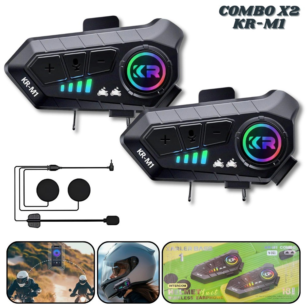 Combo X2 Intercomunicadores KR-M1 - Imagen 2