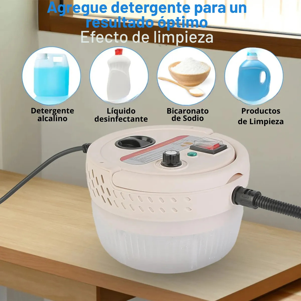 Maquina Limpiador A Vapor GRANDE - Imagen 4