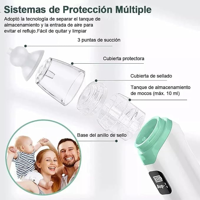 ASPIRADOR NASAL ELÉCTRICO - Imagen 2