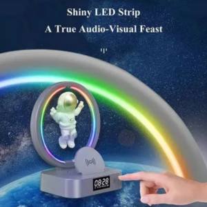 LAMPARA ASTRONAUTA RELOJ LED R