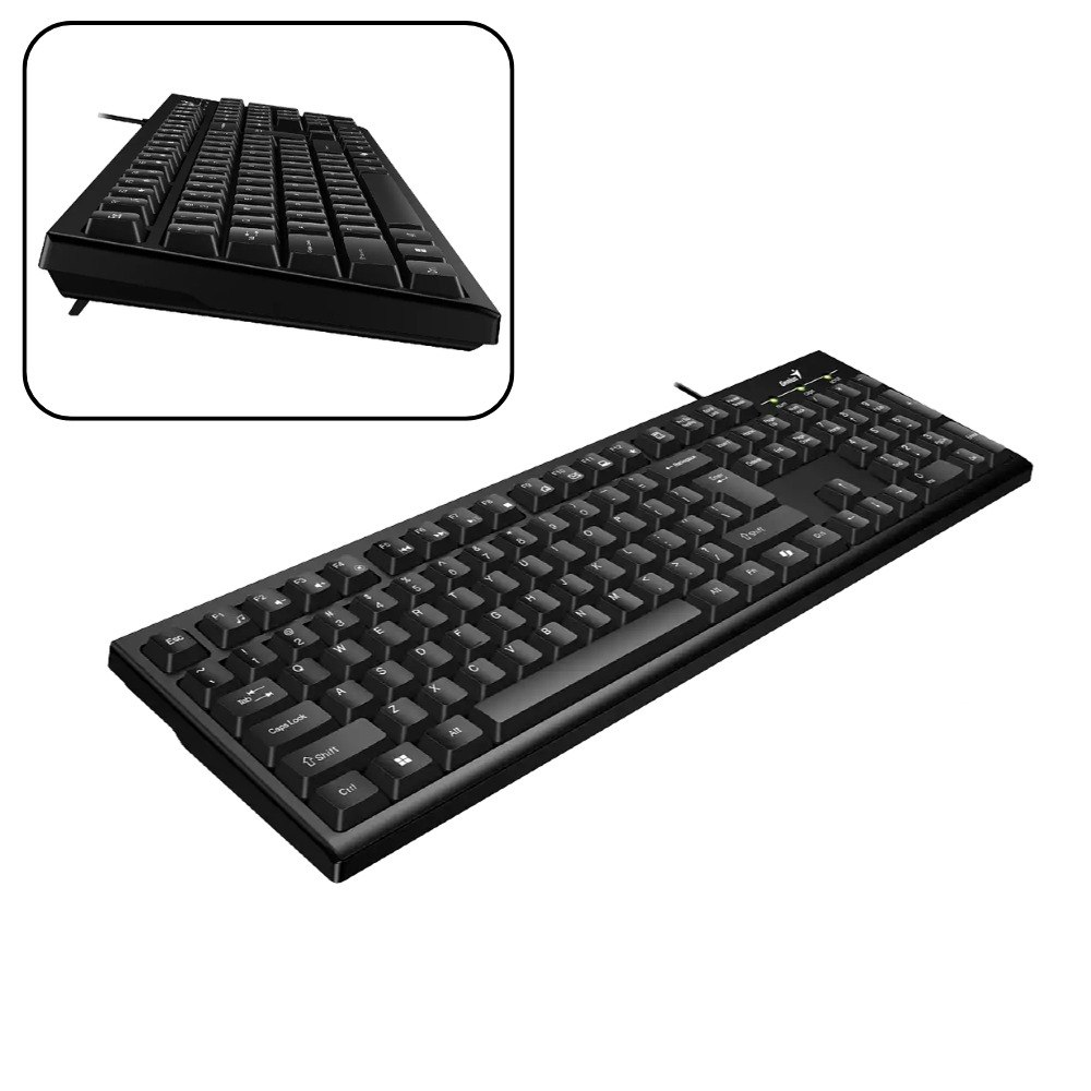 Teclado Alambrico Usb Keyboard Kb-100 - Imagen 3