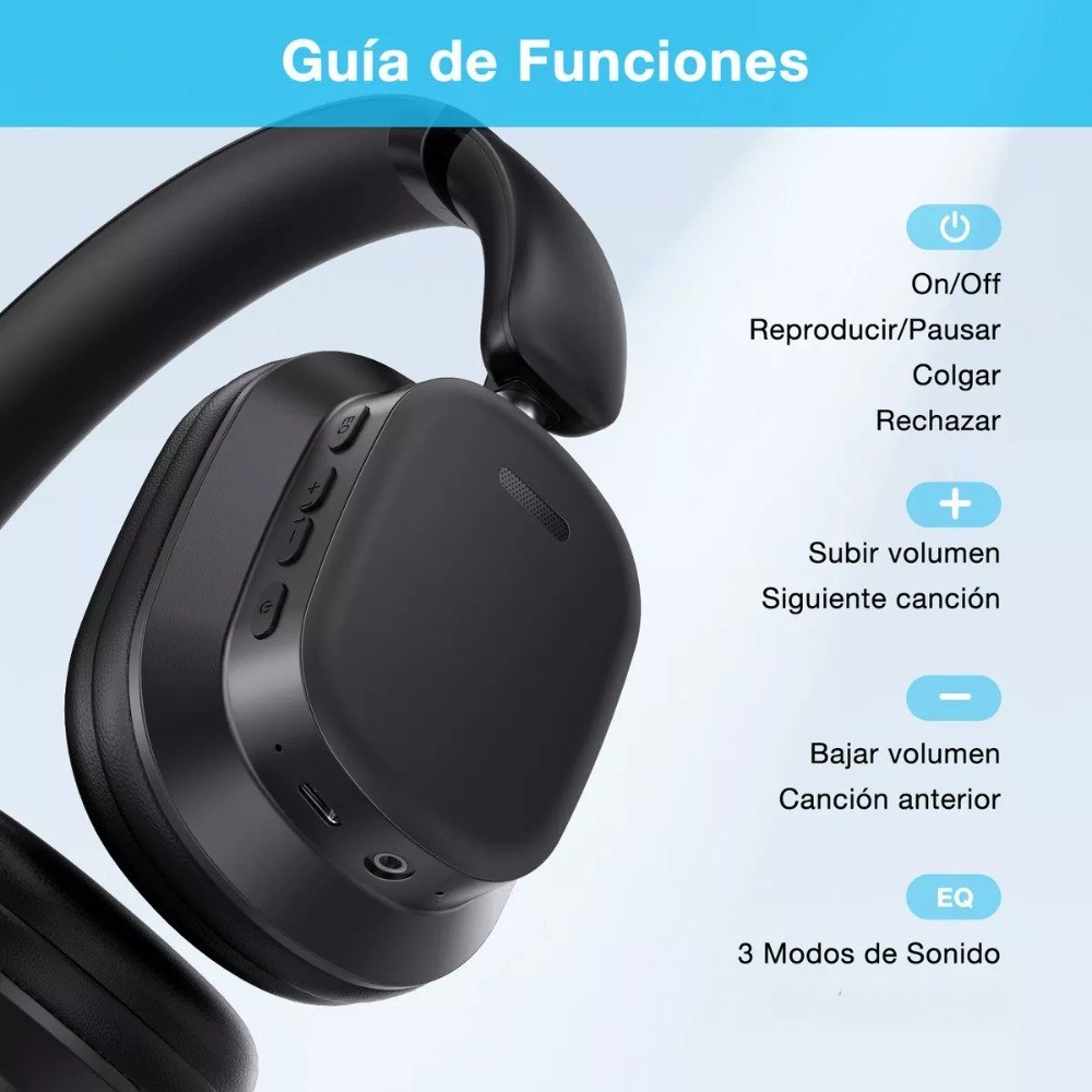 Audifono Diadema Bluetooth Aut250 - Imagen 2