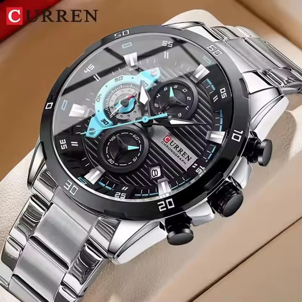 Reloj Original Curren 8402 Plateado - Imagen 3