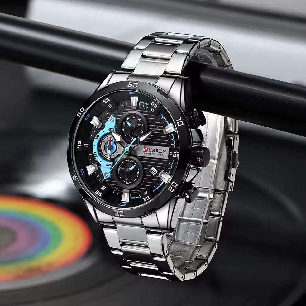 Reloj Original Curren 8402 Plateado - Imagen 1