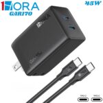 Cargador Doble Puerto Tipo C Gar170