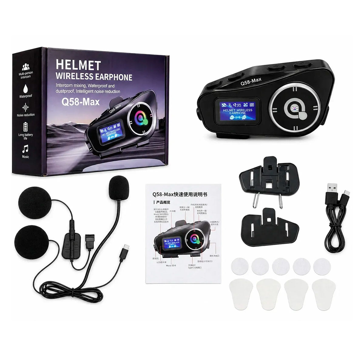 Intercomunicador Para Casco Auricular - Imagen 6